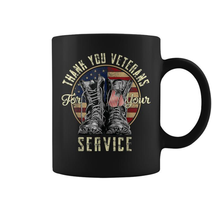 Thank You Veterans For Your Service Veterans Day  V2 Coffee Mug