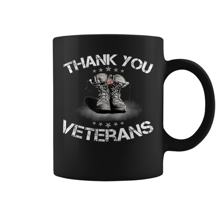 Thank You Veterans Proud Veteran Day Dad Grandpa V7 Coffee Mug