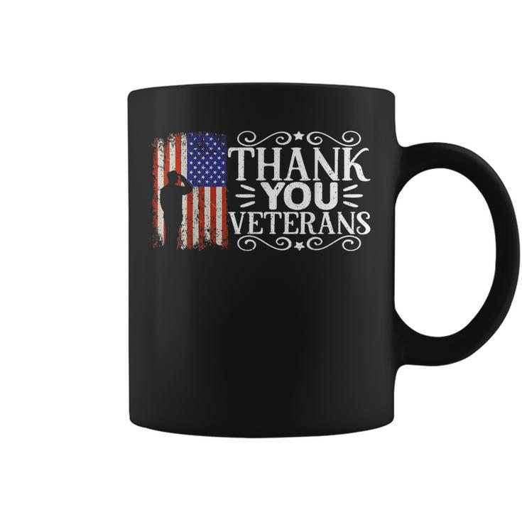 Thank You Veterans Will Make An Amazing Veterans Day  V2 Coffee Mug