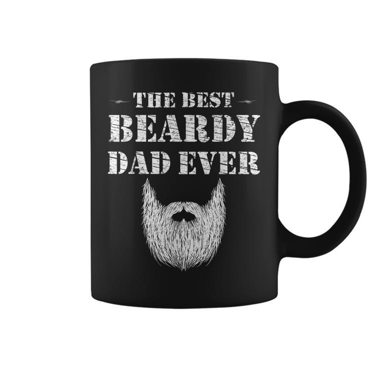 The Best Beardy Dad Ever Funny Birthday Gift For A Daddy Gift For Mens Coffee Mug