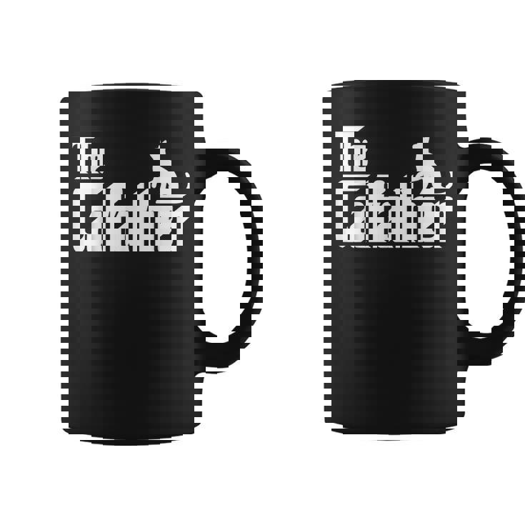 The Catfather Funny Cat Dad Father Lover Coffee Mug