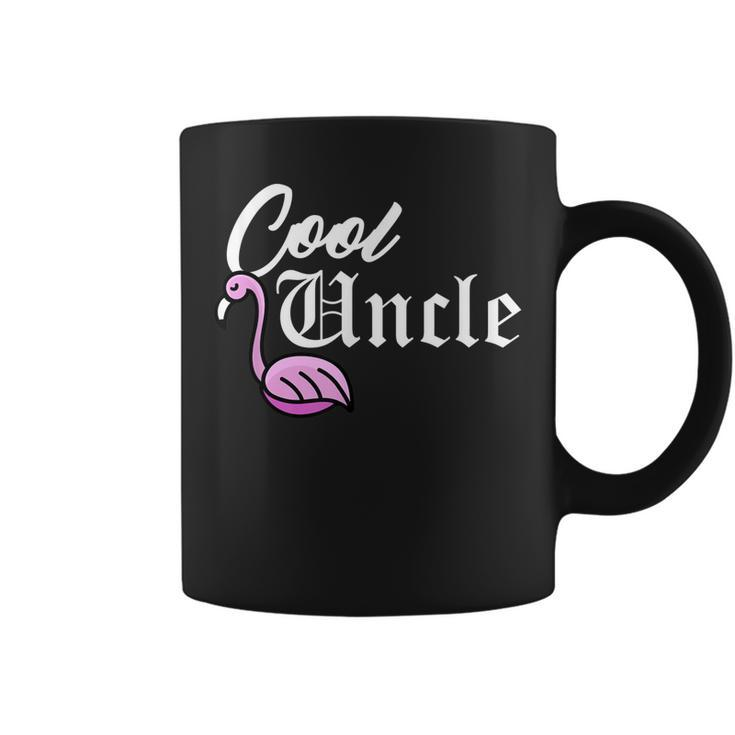 The Cool Uncle Flamingo T Coffee Mug