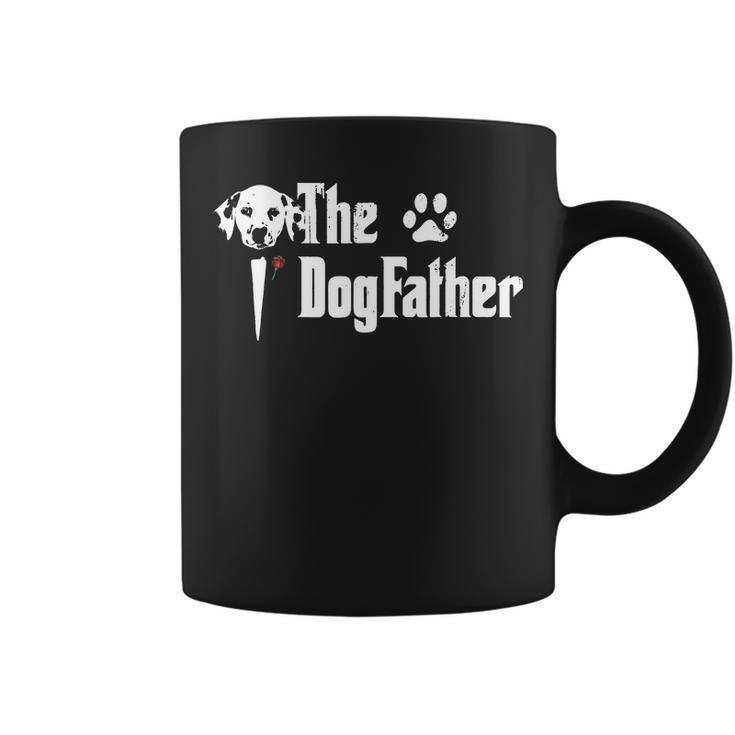 The Dogfather Dalmatian Dog Dad Father Day Gift Coffee Mug