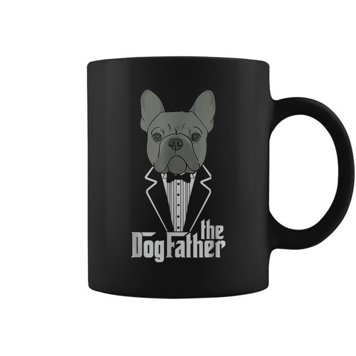 The Dogfather French Bulldog Dad Frenchie Papa Gift Funny Coffee Mug