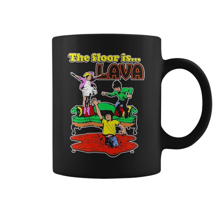 The Floor Is Lava Coffee Mug
