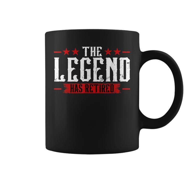 The Legend Has Retired Retirement Coffee Mug