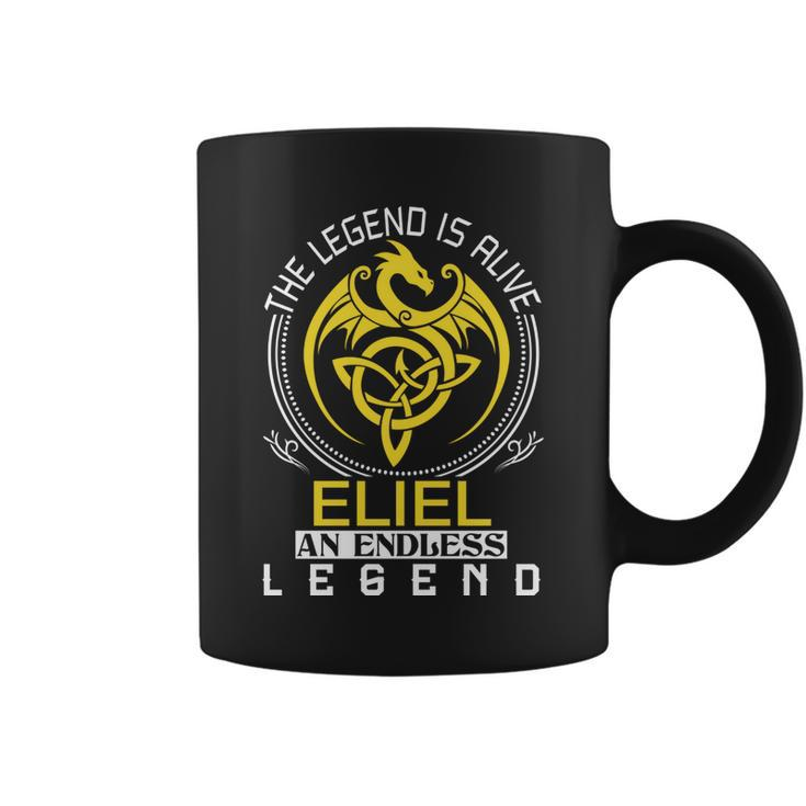 The Legend Is Alive Eliel Family Name  Coffee Mug
