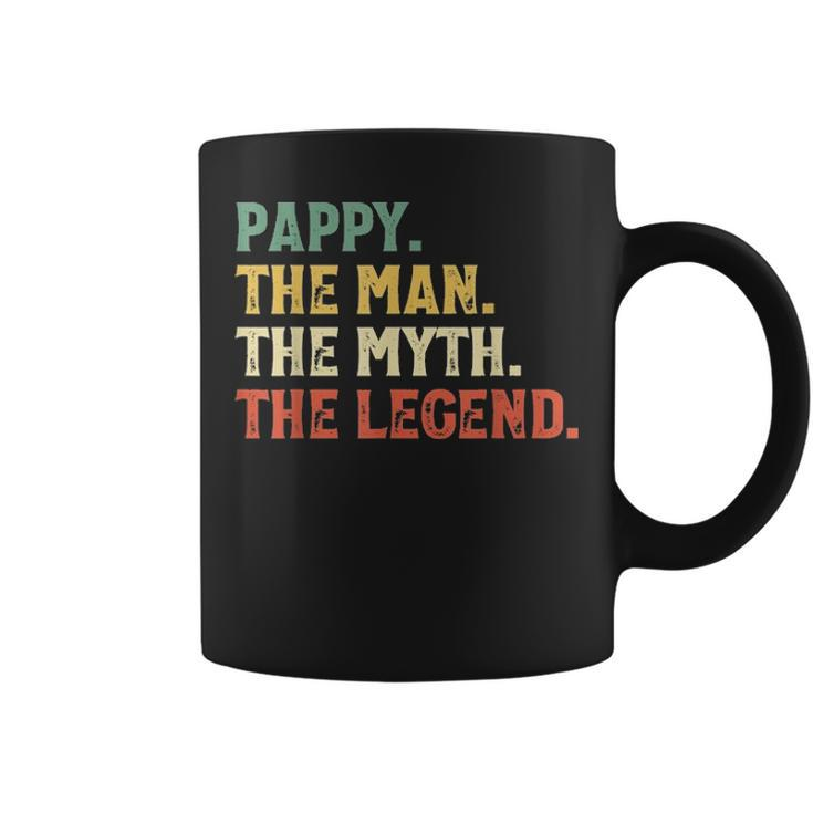 The Man The Myth The Legend Pappy Gift Fathers Day Christmas Coffee Mug