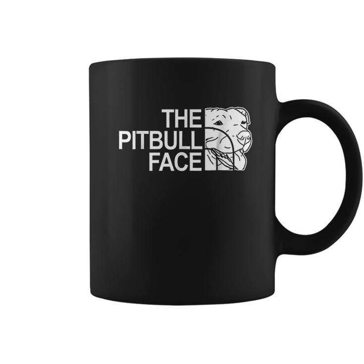 The Pitbull Face Funny Dog Pitbull Coffee Mug
