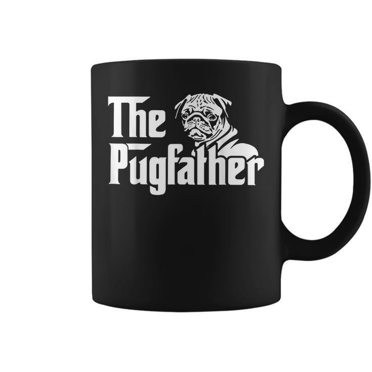 The Pugfather  Pug Dad Fathers Day Gift Pug Lovers  Coffee Mug