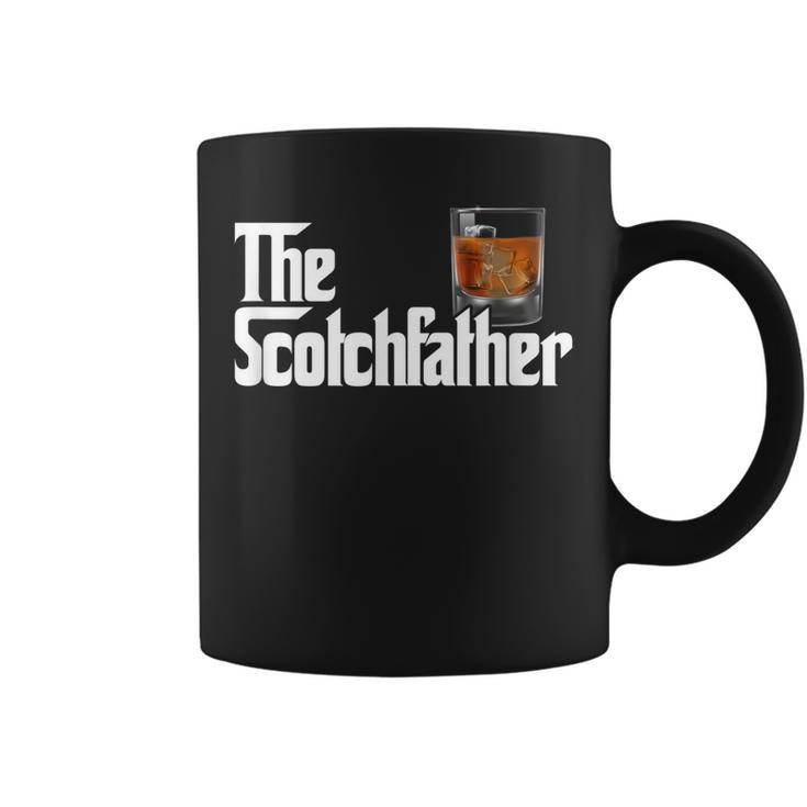 The Scotchfather Scotch Father Dad Fathers Day Drinking Gift For Mens Coffee Mug