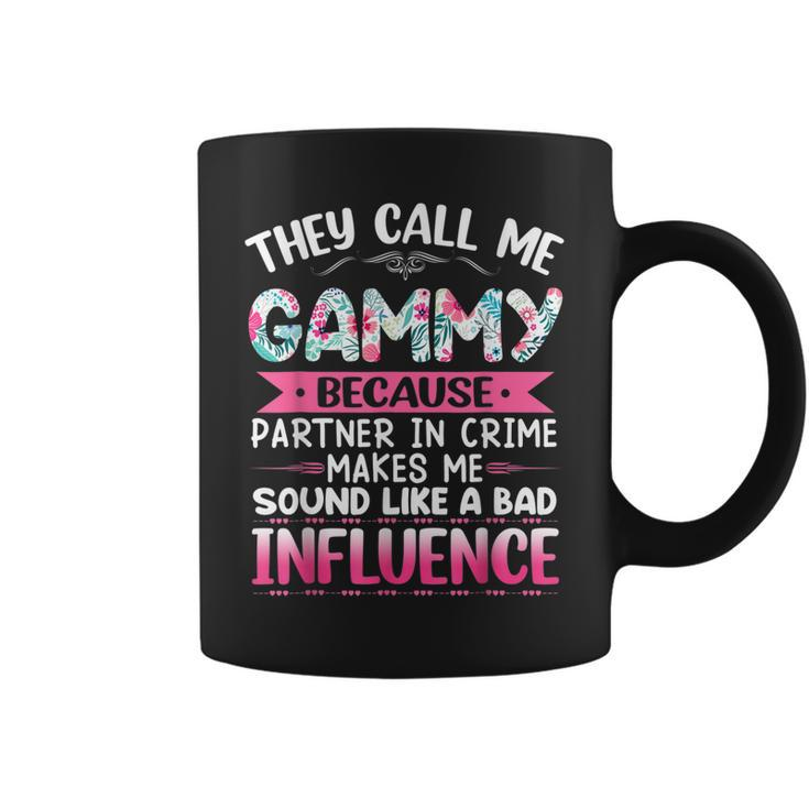 They Call Me Gammy Because Partner In Crime Funny Mothers  Coffee Mug