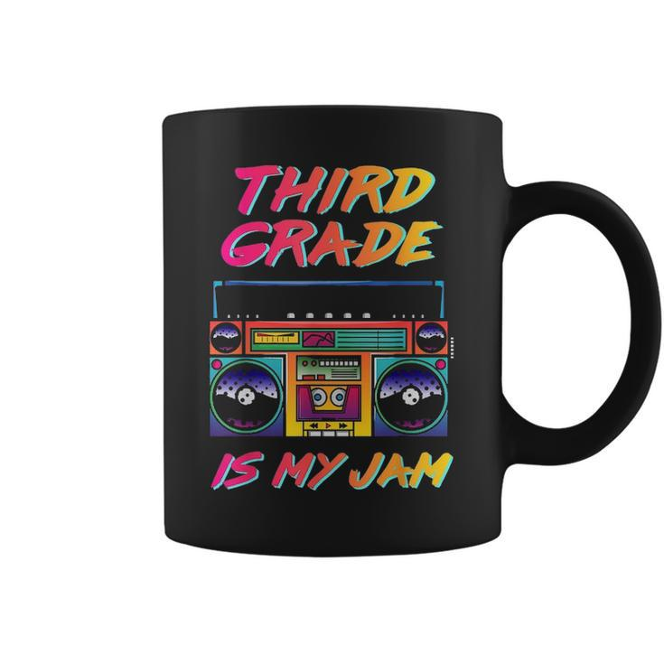 Third Grade Teacher Retro 80S 90S Back To School Coffee Mug
