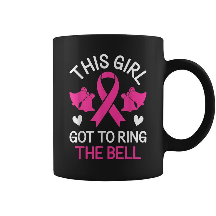 This Girl Got To Ring The Bell Chemo Grad Breast Cancer  Coffee Mug