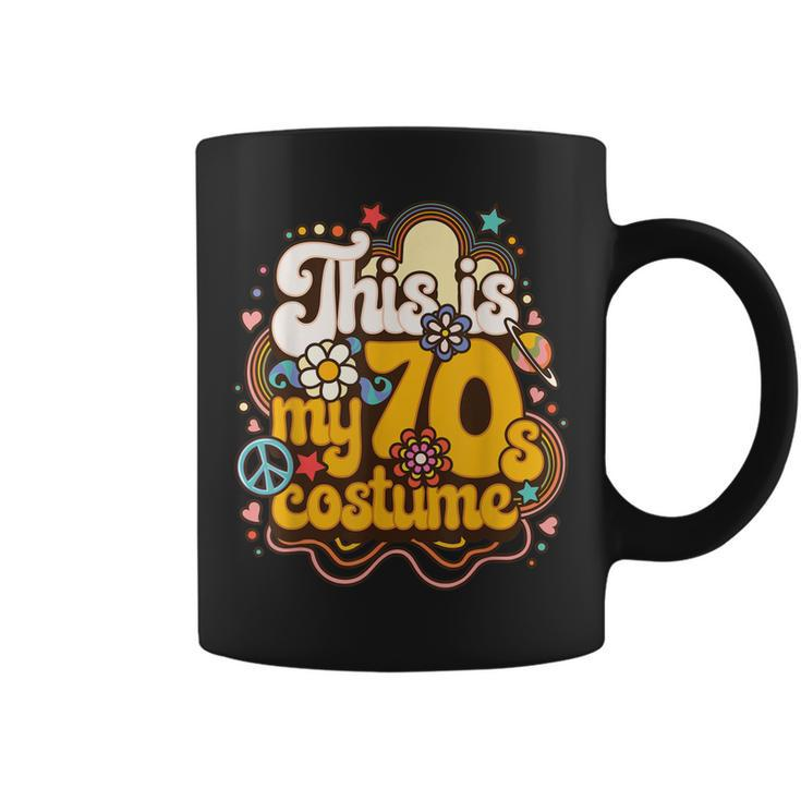 This Is My 70S Costume Theme Party Hippie Retro Friends  Coffee Mug