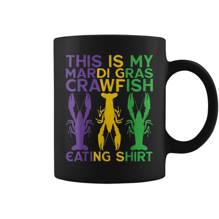 This Is My Mardi Gras Crawfish Eating  Mardi Gras  Coffee Mug