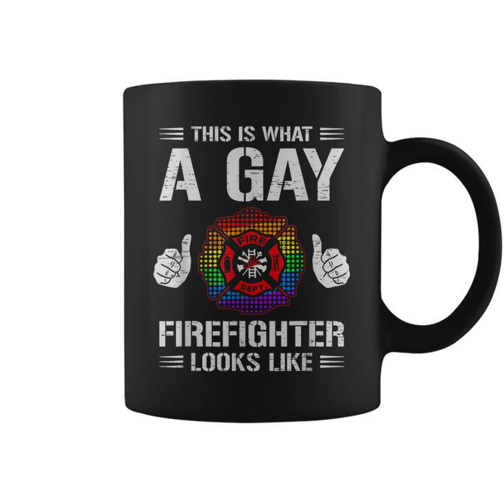 This Is What A Gay Firefighter Looks Like  Coffee Mug