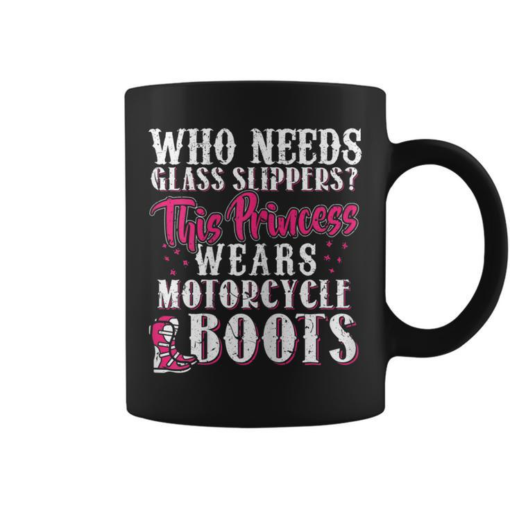 This Princess Wears Motorcycle Boots Motorbike Gift For Womens Coffee Mug