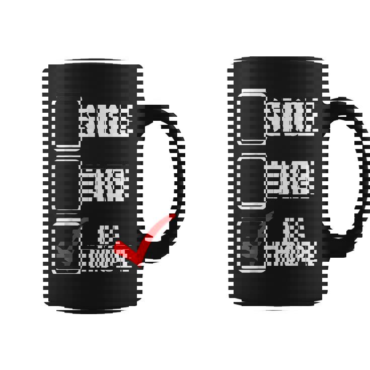 Throuple Polyamory In A Throuple Poly Throuple  Coffee Mug