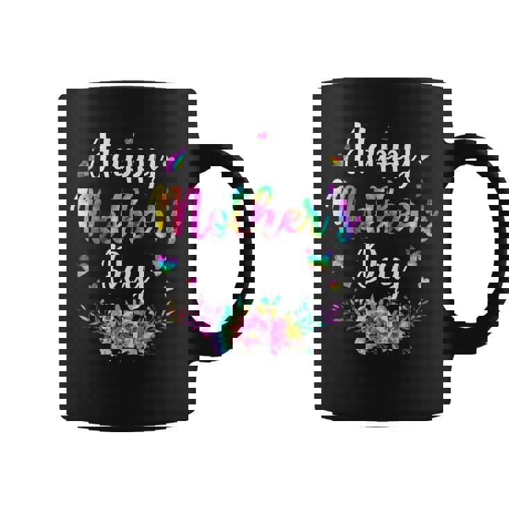 Tie-Dye Happy Mothers Day Funny Women Mothers Day Coffee Mug