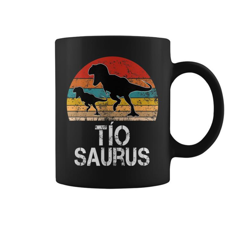 Tiosaurus Funny Spanish Uncle Dinosaur Vintage Gift Gift For Mens Coffee Mug
