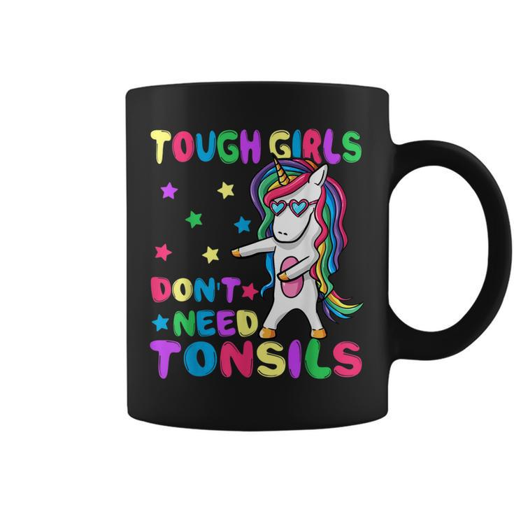 Tough Girls Dont Need Tonsil Removal Surgery Recovery Gift  Coffee Mug