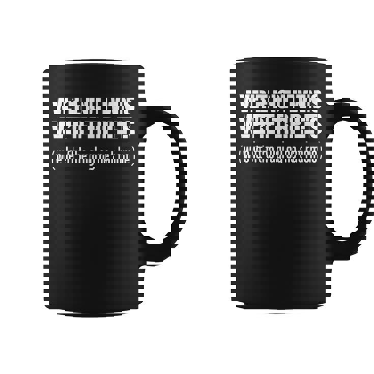 Twin Sister Brother Matching Funny Sibling Coffee Mug