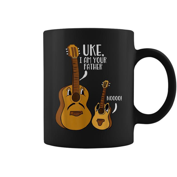 Uke I Am Your Father Ukulele Noo Guitar Musician Pun Coffee Mug