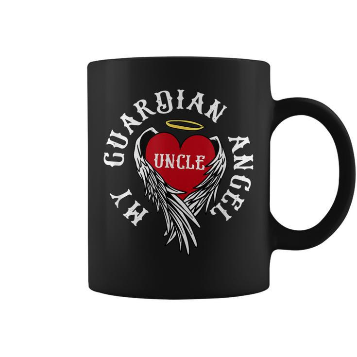 Uncle My Guardian Angel Remembrance Family Memorial Coffee Mug