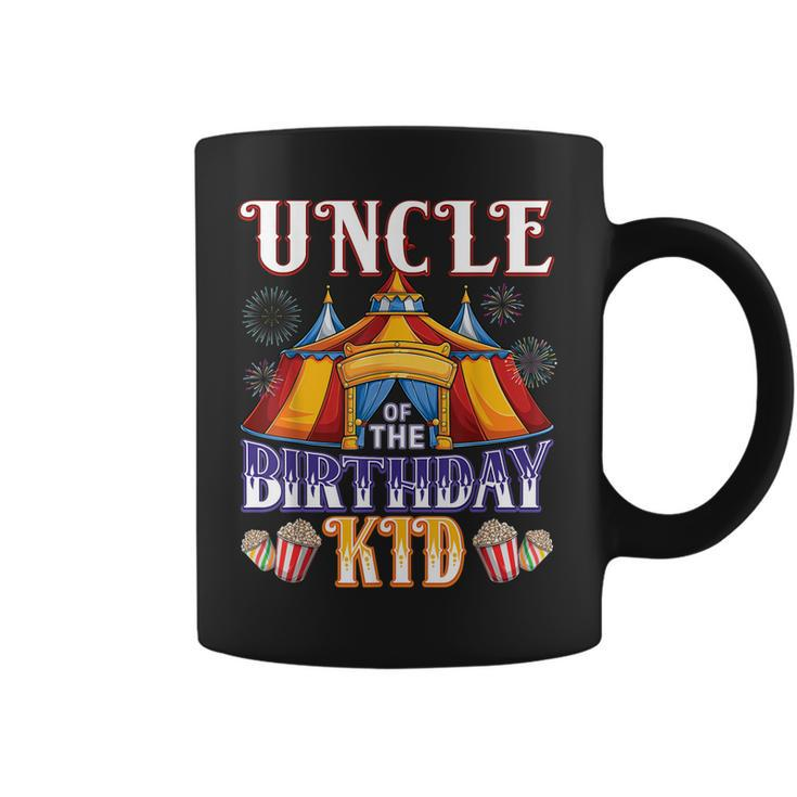 Uncle Of The Birthday Ringmaster Circus Party Coffee Mug