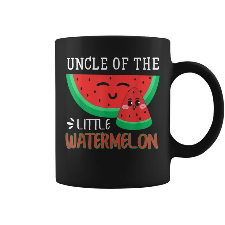 Uncle Of The Little Watermelon Melon Family Matching Coffee Mug