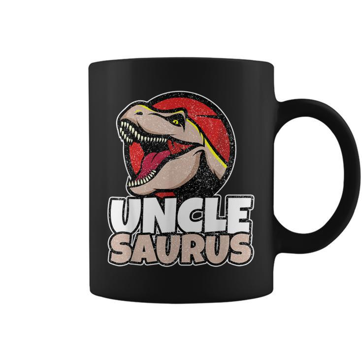 UnclesaurusT Rex Uncle Saurus Dinosaur Men Boys Gift For Mens Coffee Mug
