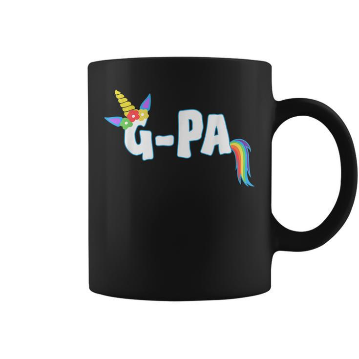 Unicorn Birthday Girl  Funny Gpa Grandpa Gift Family Coffee Mug
