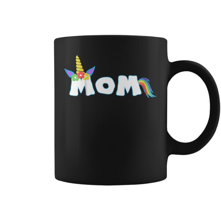 Unicorn Birthday Girl Shirt Funny Mom Mommy Gift Tee Coffee Mug