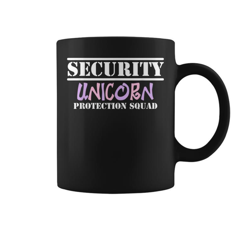 Unicorn Squad Security Funny Gift For Dad And Brother Coffee Mug