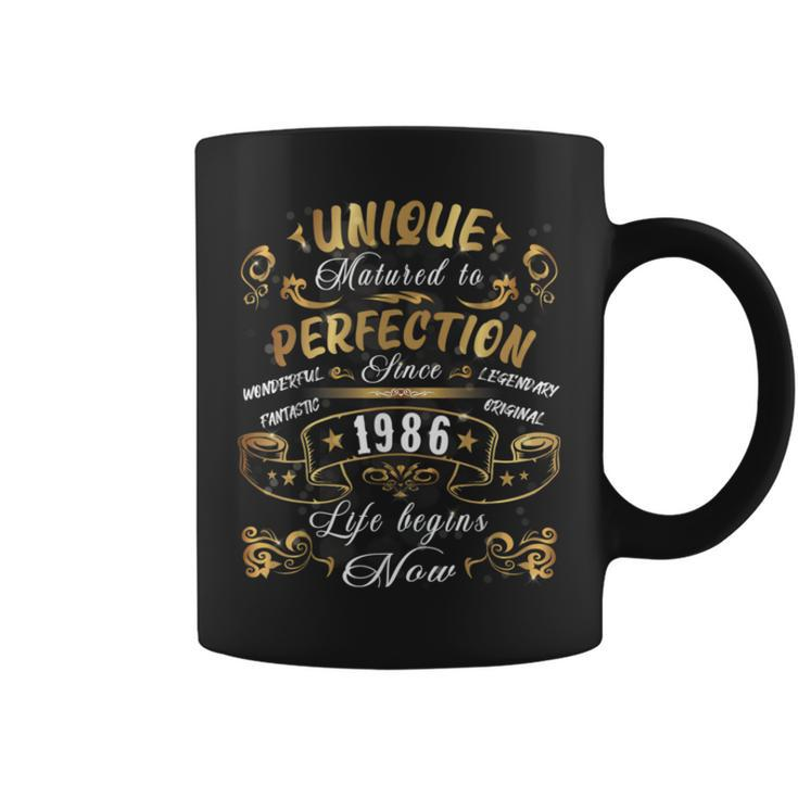 Unique 1986 Birthday Meme Mother And Father Born In 1986Coffee Mug