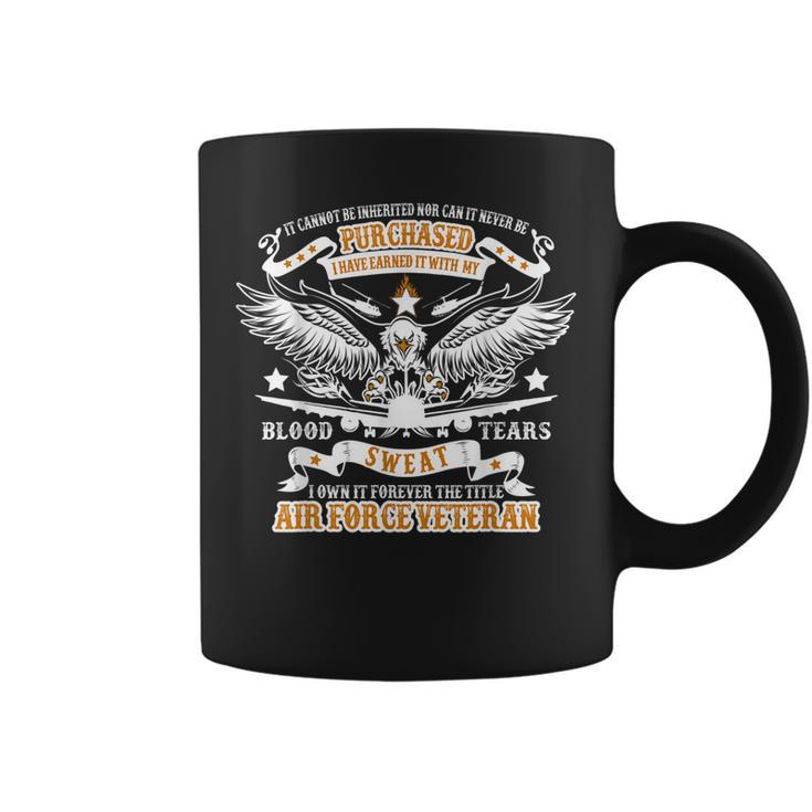 Us Air Force Veteran T  For The Usaf Coffee Mug