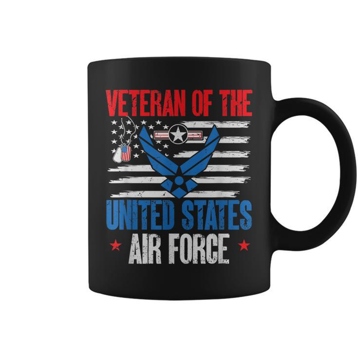 Us Air Force Veteran Veteran Of The United States Air Force V2 Coffee Mug