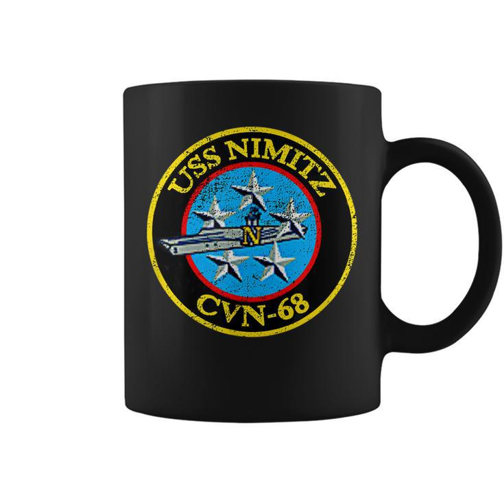 Us Aircraft Carrier Veteran Cvn-68 Nimitz Gift  Coffee Mug