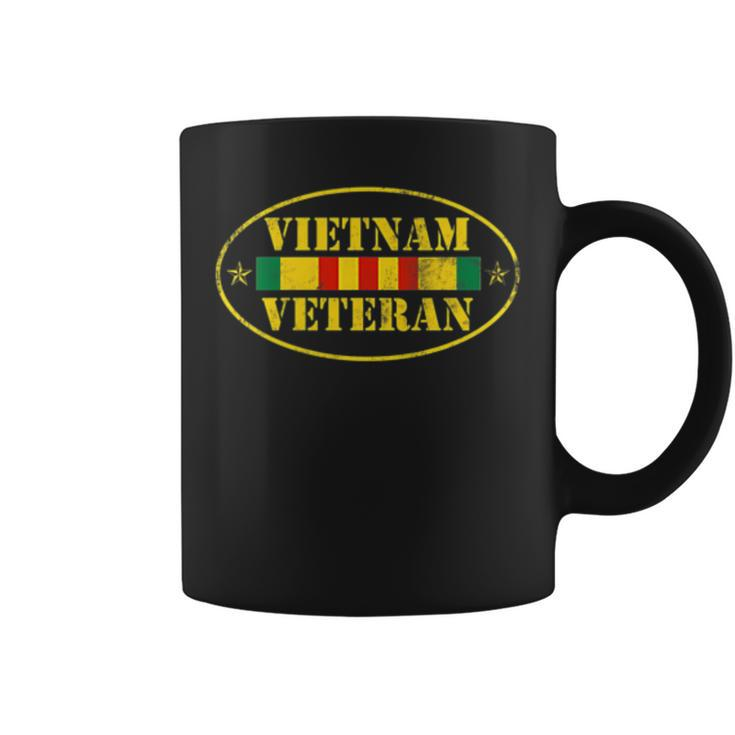 US Army Vietnam Veteran American Flag Soldier Vietnam War  Coffee Mug