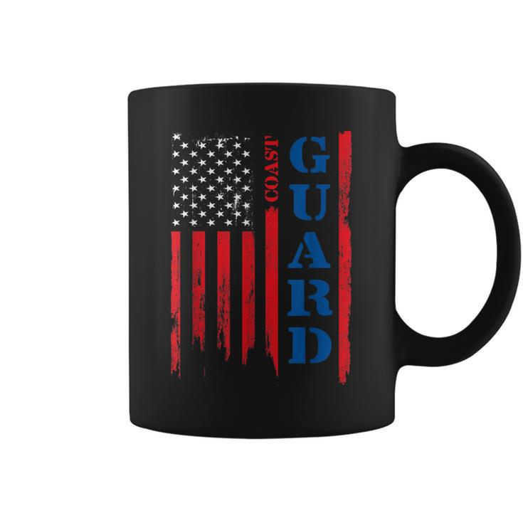 US Flag Coast Guard  US Coast Guard  Coffee Mug