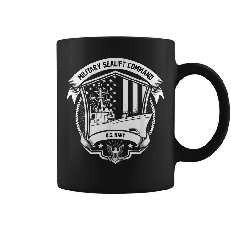Us Navy Military Sealift Command Coffee Mug