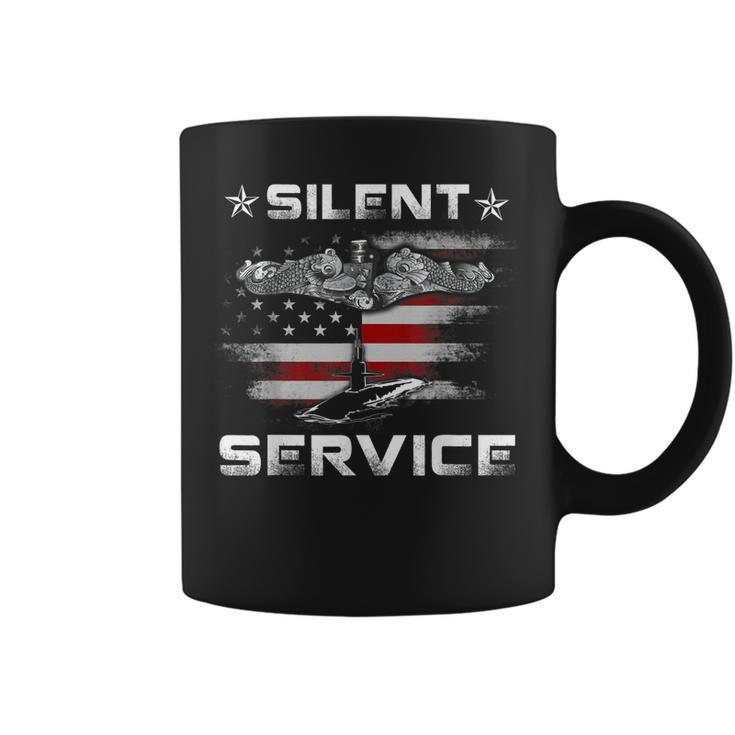 US Navy Submarines Silent Service  Patriotic Gifts  Coffee Mug