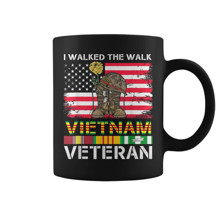 Us Veterans Day Us Army Vietnam Veteran Usa Flag Vietnam Vet  Coffee Mug