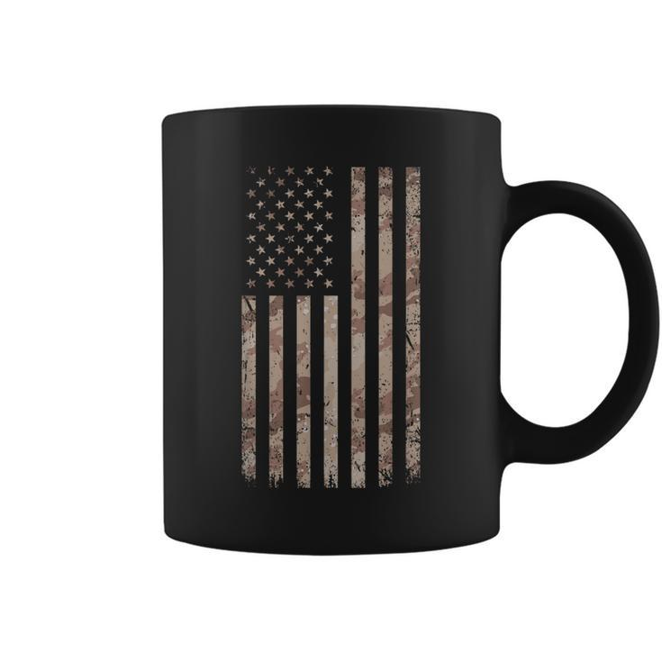 Usa Camouflage Flag  For Men Fathers Day Gift Camo Flag Coffee Mug