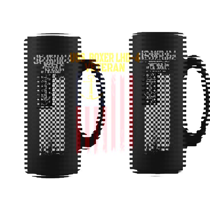 Uss Boxer Lhd-4 Amphibious Assault Ship Veterans Day Coffee Mug