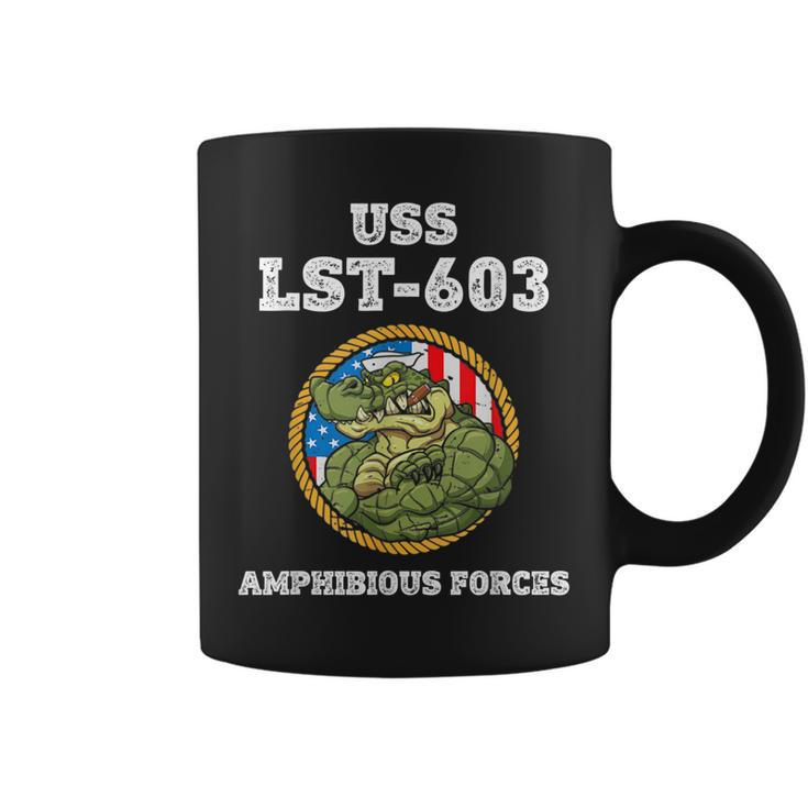 Uss Coconino County Lst-603 Amphibious Force  Coffee Mug