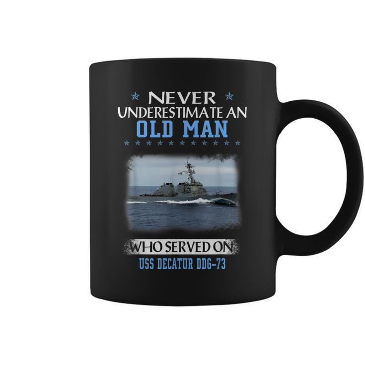 Uss Decatur Logo Uss Decatur Ddg-73 Destroyer Class Veterans Day Father Day Coffee Mug ...