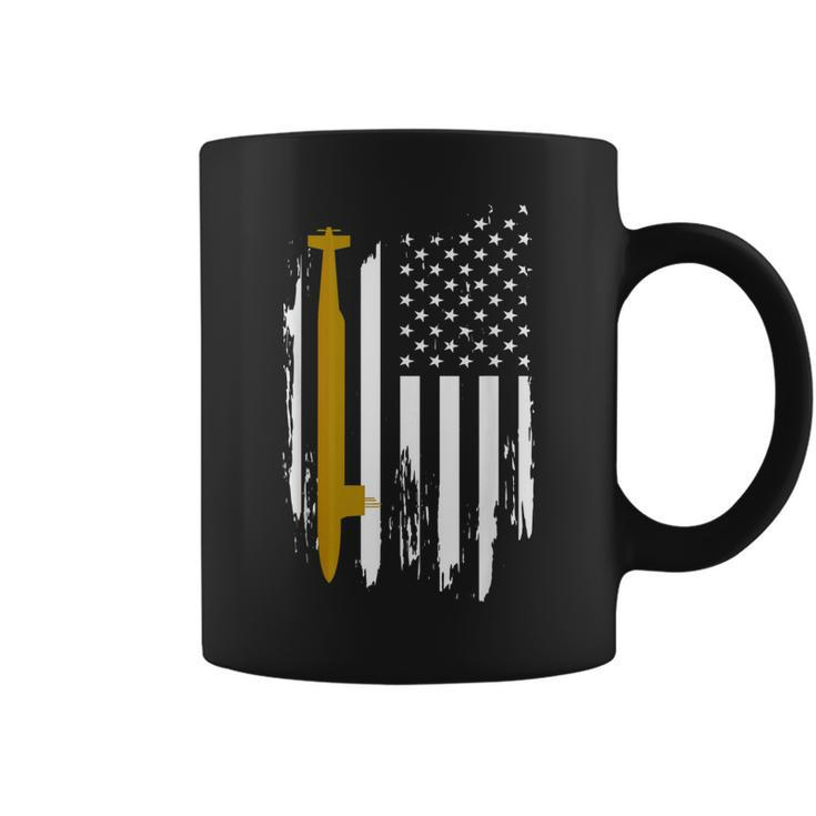 Uss Florida Ssgn-728 Submarine American Flag  Coffee Mug