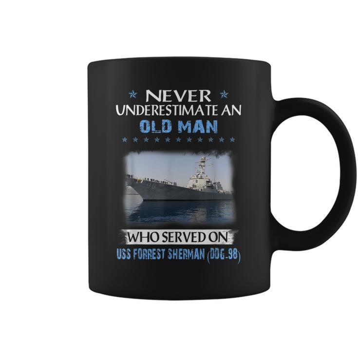 Uss Forrest Sherman Ddg-98 Destroyer Class Father Day  Coffee Mug